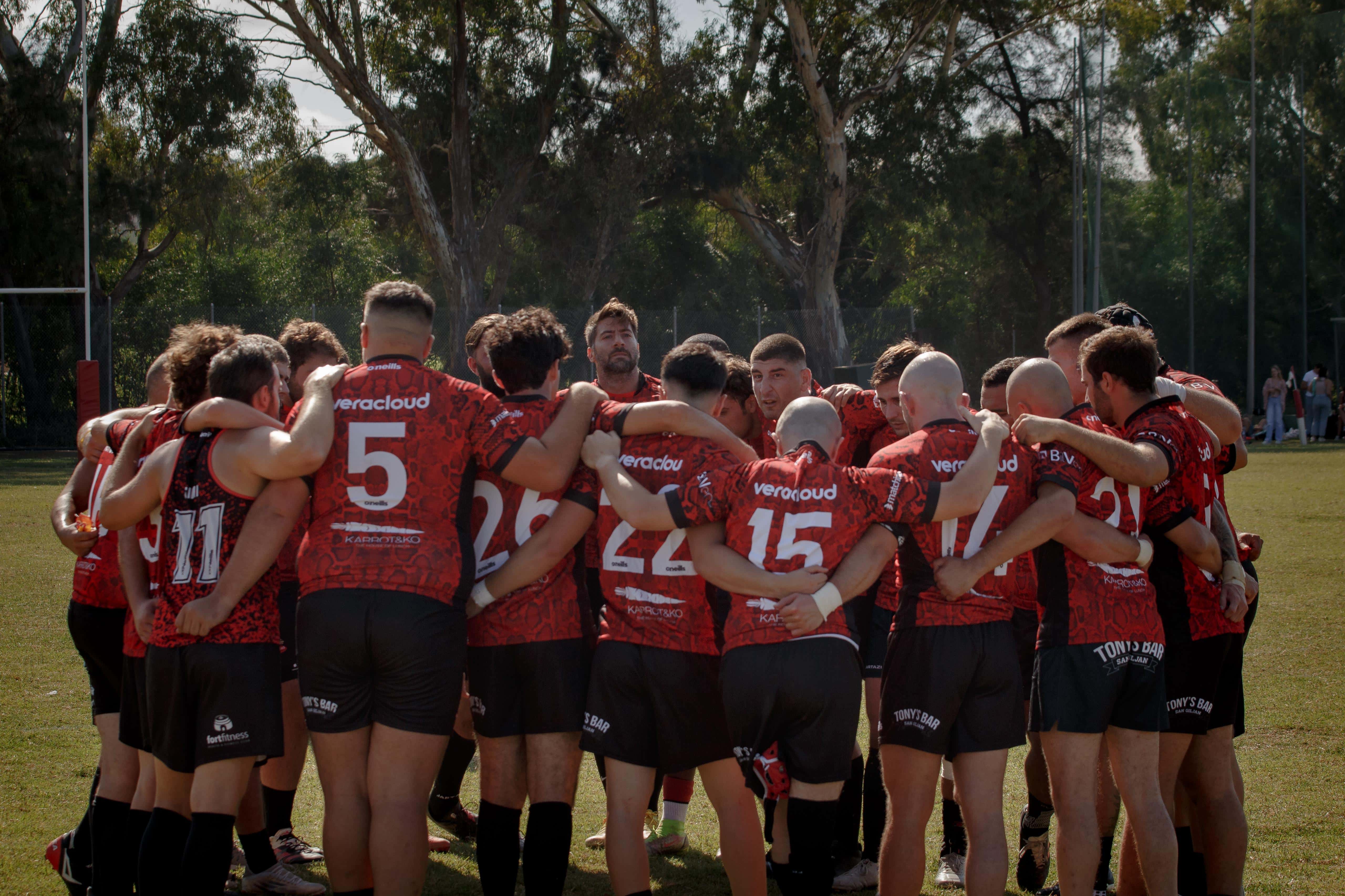 Stompers Rugby full squad photo