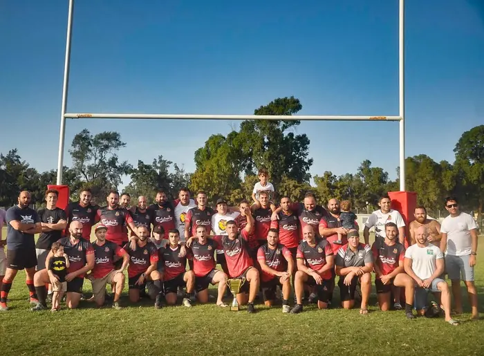 Stompers Rugby men's team photo